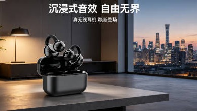 梵洛音 耳夹款蓝牙耳机亮相 蓝牙 5.4 全平台预约启动